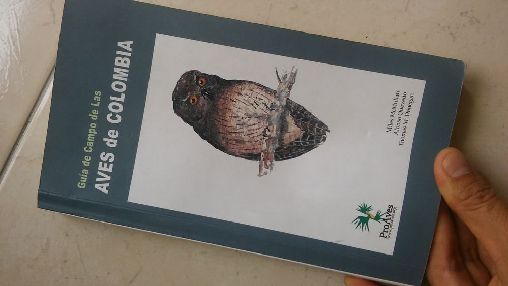 Book - Birds of colombia