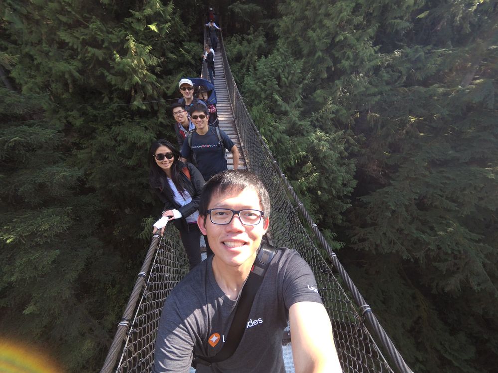 Lynn Canyon suspension bridge.. might as well right? :)