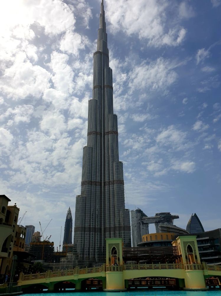 The World's Tallest Building,  Burj Khalifa, Dubai UAE