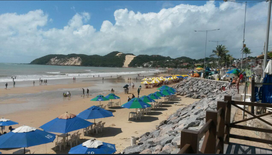 View of the Sol Nascente Beach Hotel. Natal - Brazil (2015).