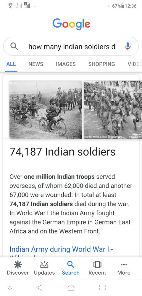 1 million Indian soldiers were compelled to take part