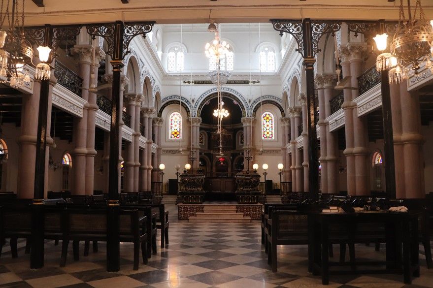 Interior View of Maghen David Synagogue
