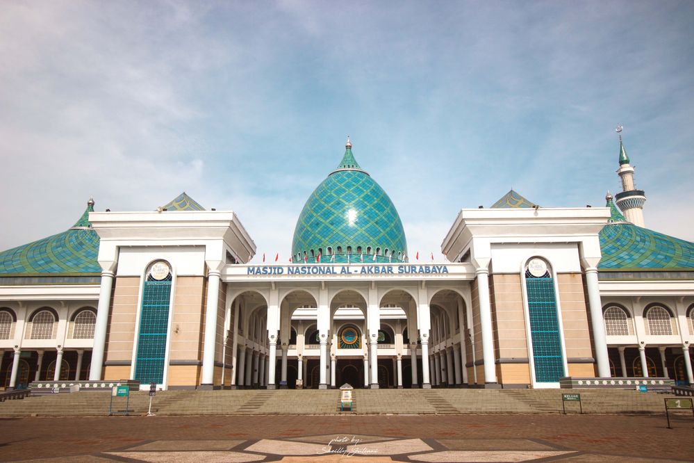 Surabaya Great Mosque, Al-Akbar. The second biggest mosque in Indonesia