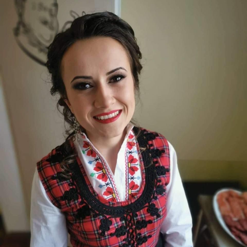 Caption: A photo of Google Moderator Ivi_Ge with traditional Bulgarian costume. (Local Guides @Ivi_Ge)