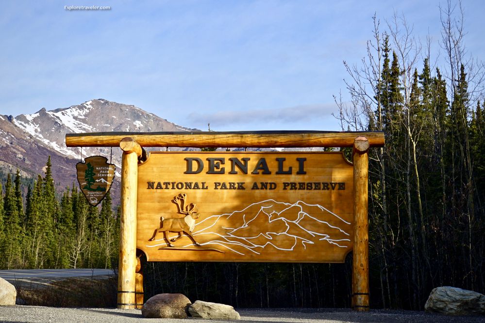 Denali National Park Entrance