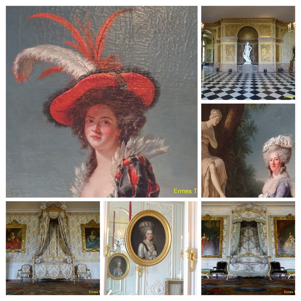 Caption: Les Mesdames - Versailles Palace - Photo Credit: Local Guide @ermest