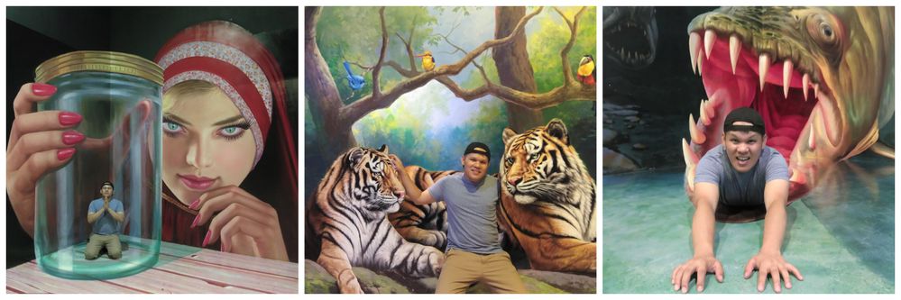 Photo caption :  Me as a Zoo keeper