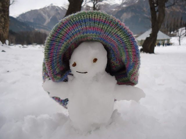 My little Snowman in Kashmir :D PC: Ambreen Shaikh Level 8 Local Guide