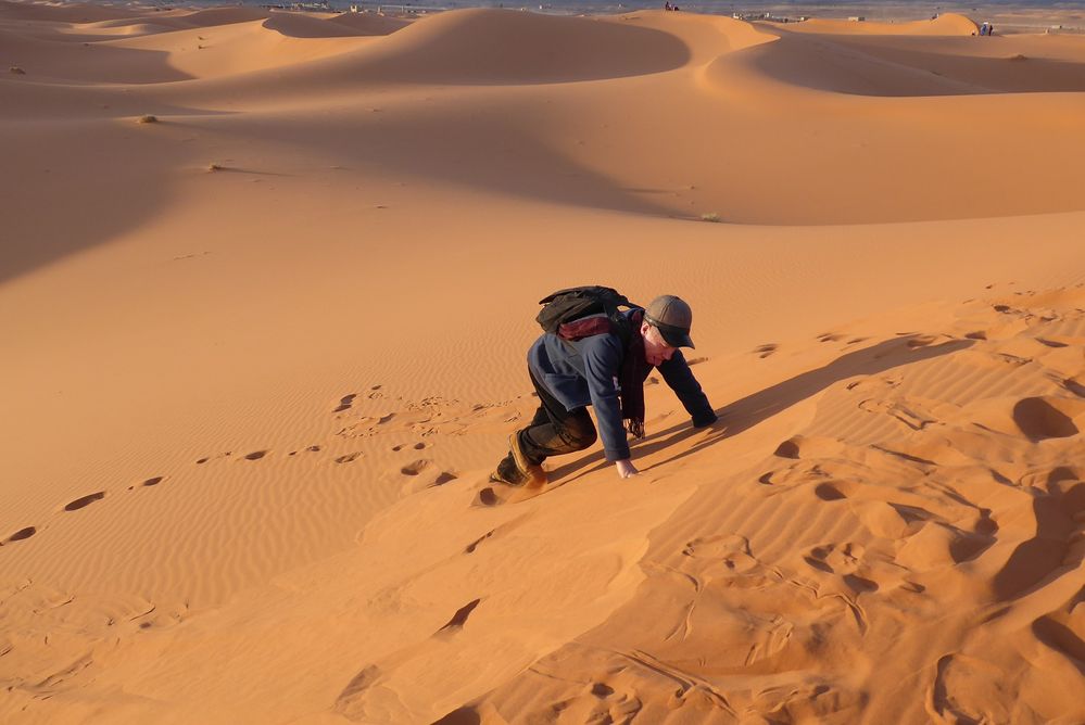 Me in Sahara, Morocco, Dec 2016
