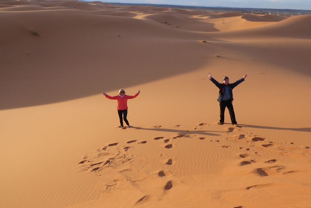 Me in Sahara, Morocco, Dec. 2016