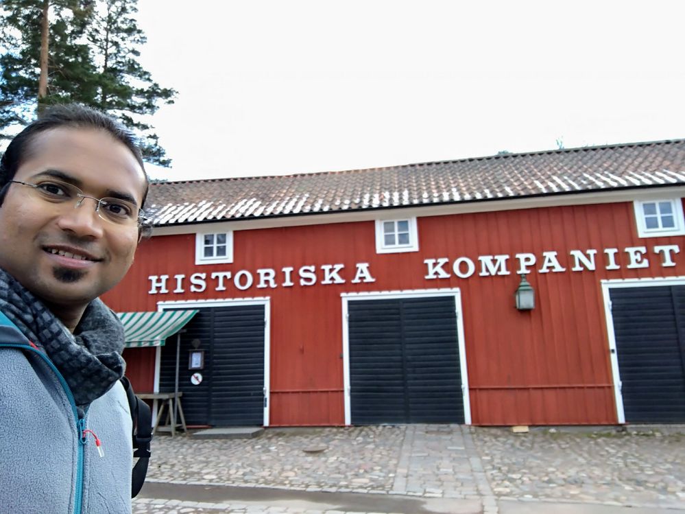 Visiting Gamla Old City Museum Linkoping Sweden.