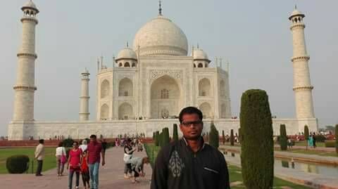 Me at Taj Mahal, Agra