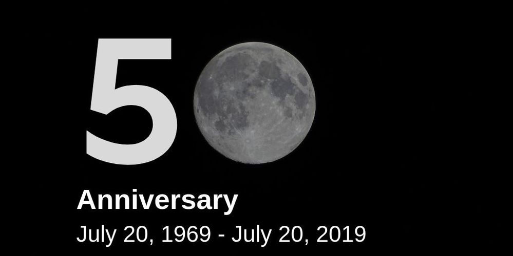 50 Anniversary of the men on the moon