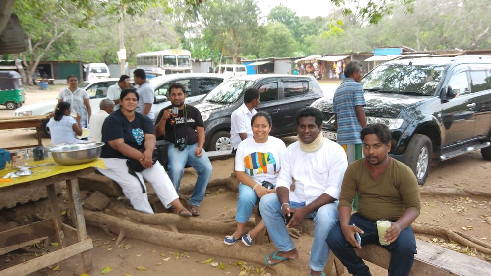 Having drink - Anuradhapura Meetup