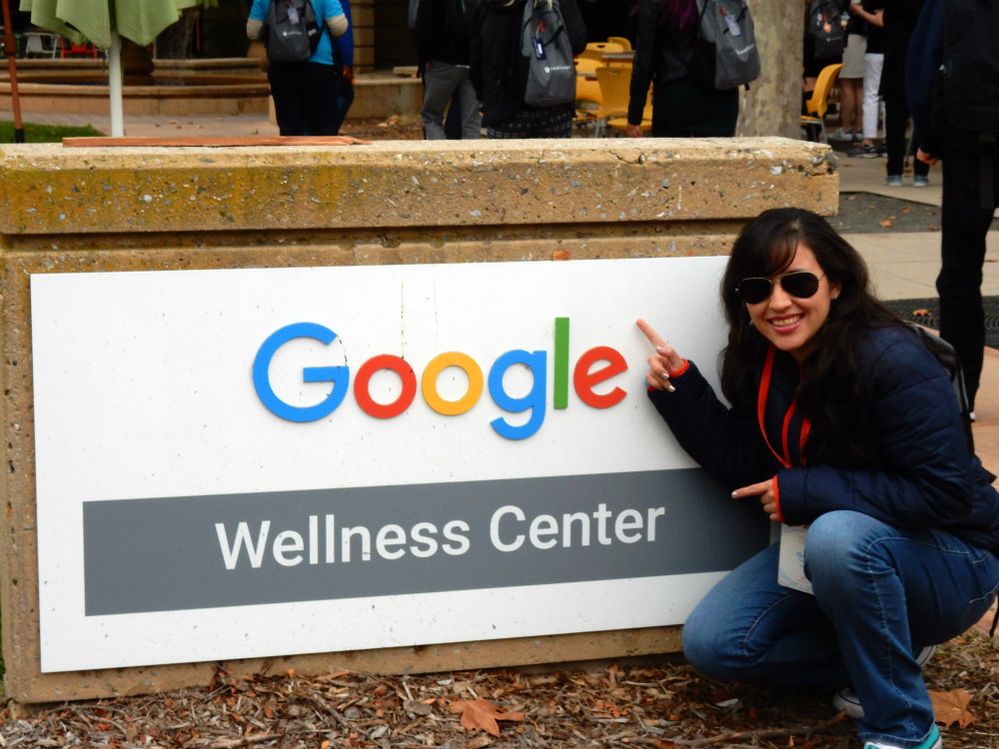 Me at Google Campus