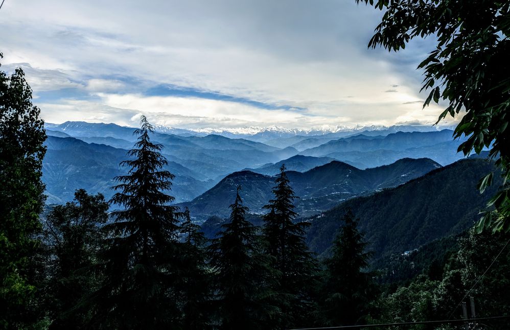 Layered Himalayas, Himachal Pradesh, India