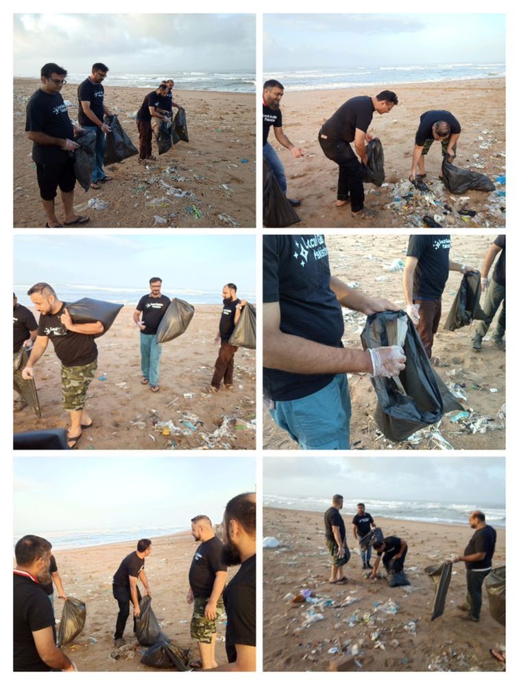 Let's Clean The Turtle Beach- LGC Anniversary Celebration Meetup Karachi