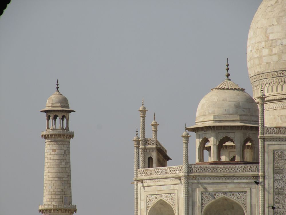 Looks good even if we only certain portion of Taj Mahal.