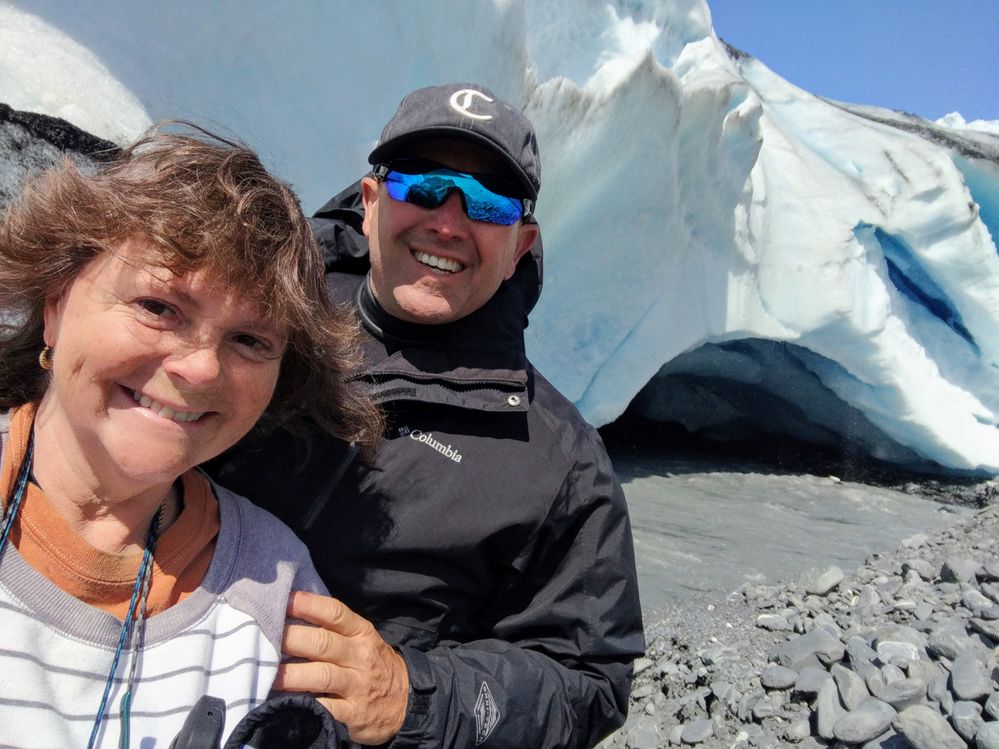 Kayaked to an amazing glacier near Valdez, Alaska