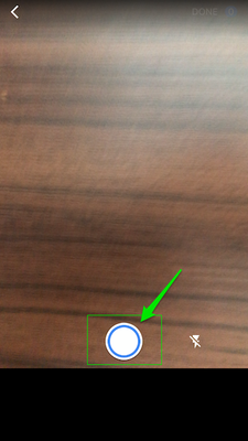 Camera feature from Google Maps that allows only to take pictures. Not videos.