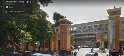 (image taken from Street View of  RSUD Dr. Saiful Anwar Malang)