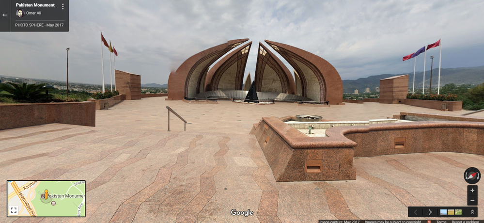 Pakistan Monument 360 Photosphere