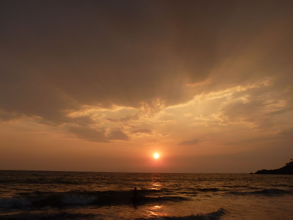 Sunset @ Agonda Beach, Goa