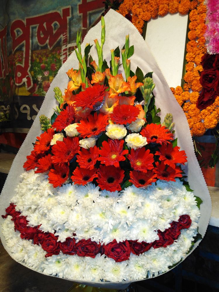 Flower was sold out in Shahbag Area