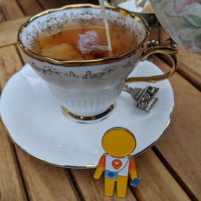 4. Always have #pegman with you. Not only he loves to visit places but also he is a great conversation starter with people on the street. (In this picture my #pegman is with us having #Hightea at the Burgundy Lion's amazing solarium in Montreal).