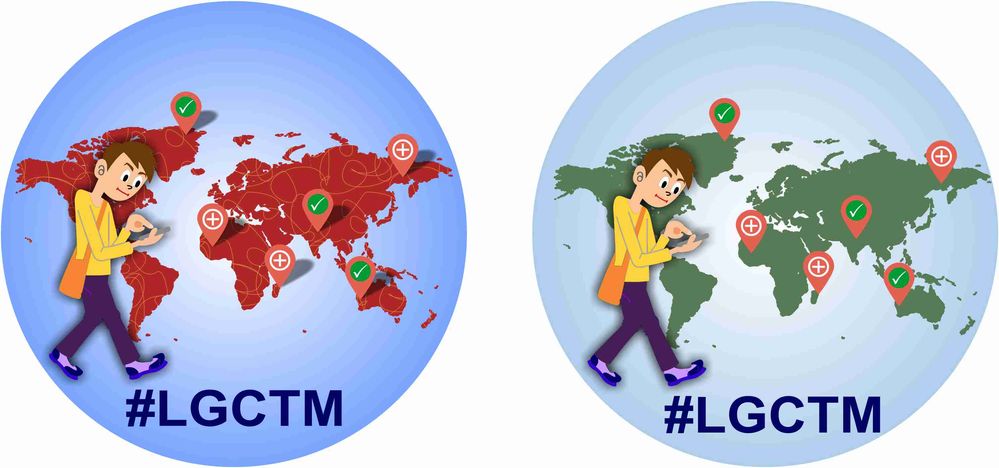 Logo design for #LGCTM (Design by : Local Guide @NareshDarji)