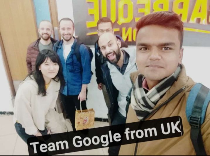 Google map team in Kanpur