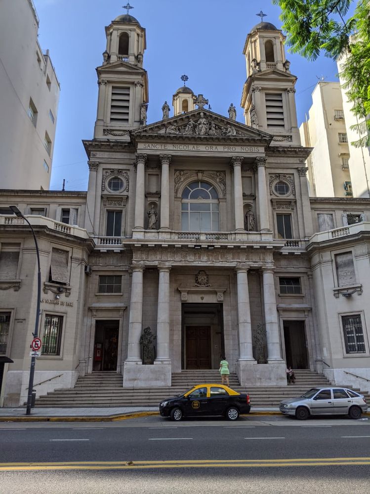 Iglesia de San Nicolás, Buenos Aires, Argentina. (By Alexandre Campbell)