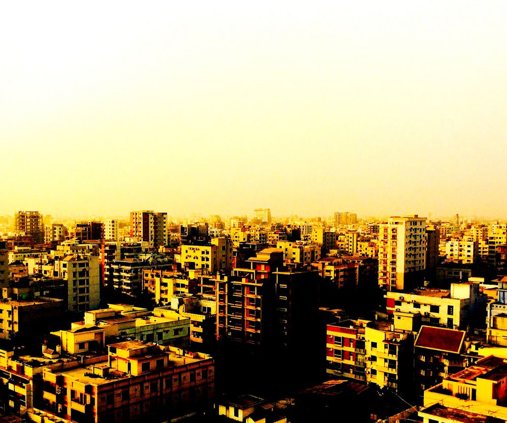 A view from birds eye restaurant, Paltan, Dhaka
