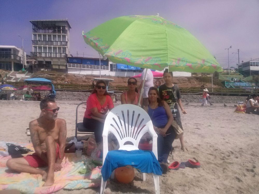 My family and I in playas de Tijuana B.C..