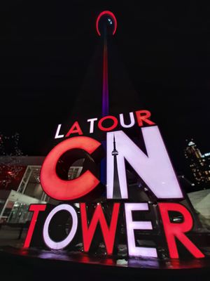 Base of the CN Tower