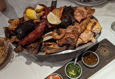 A photo of an Argentinian Parrilla in a restaurante in Buenos Aires. (Photo Local Guide, @AlexandreCampbell).