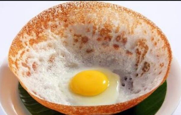 Aappam with egg
