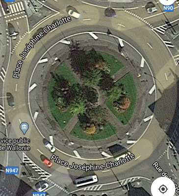 The roundabout now cleaned. Or not?