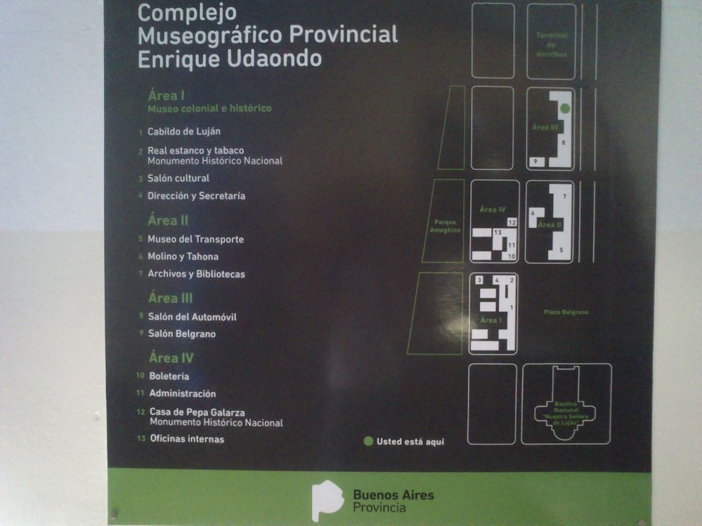 Plano Complejo Museográfico Provincial Enrique Udaondo