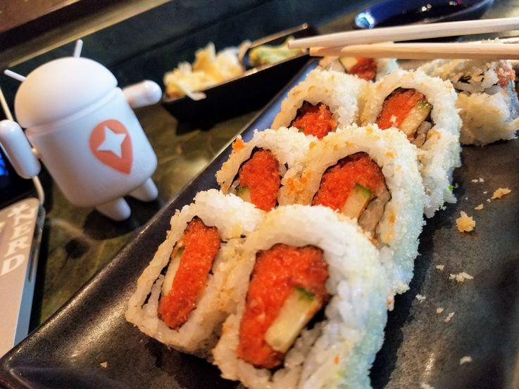 The Local Guides Robot also loves Sushi