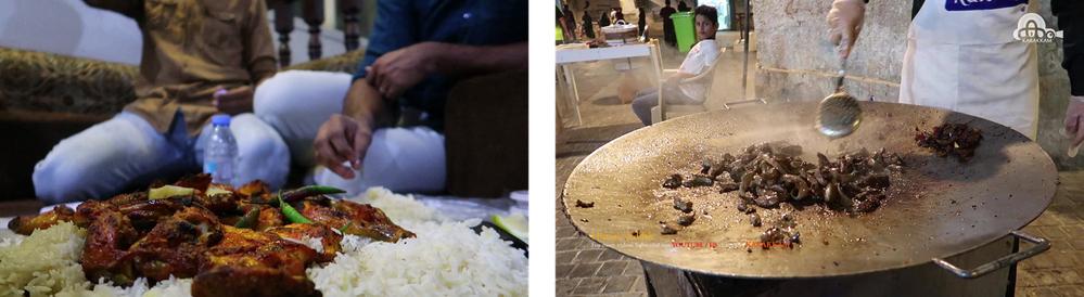 Arabic Kabsa & Gibda street food