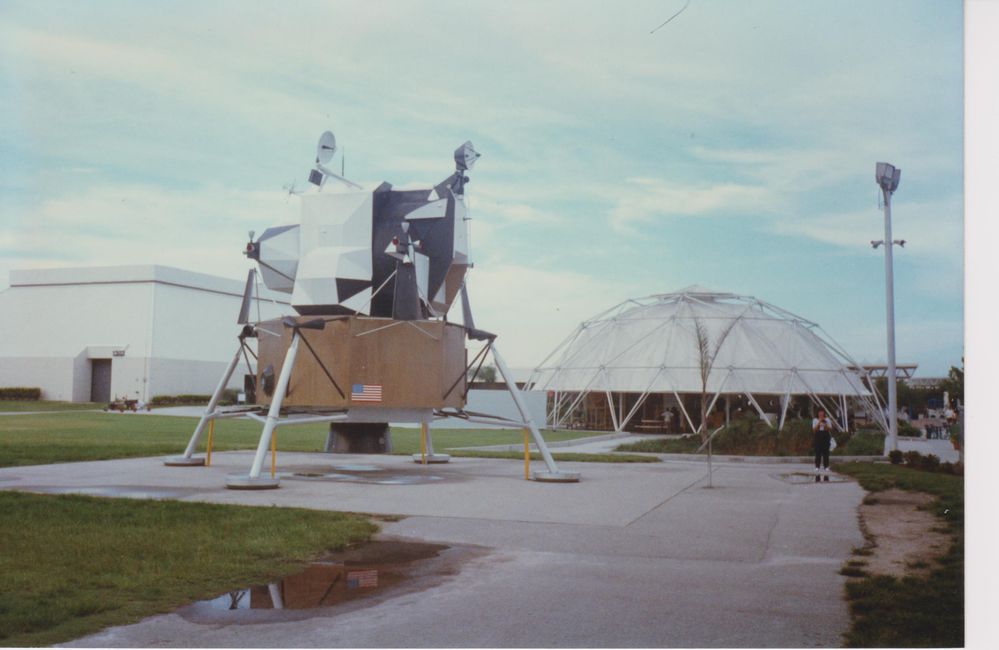 Cape Canaveral - Mission Apollo - Scan from a Pre-digital photo - Local Guide @ermest