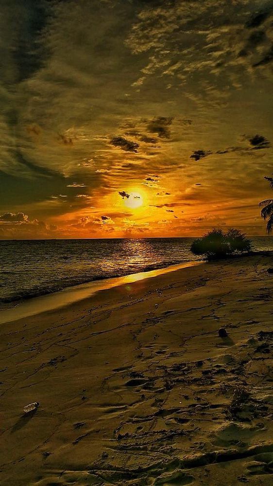 Sunset - Haa Dhaalu Hanimaadhoo Maldives
