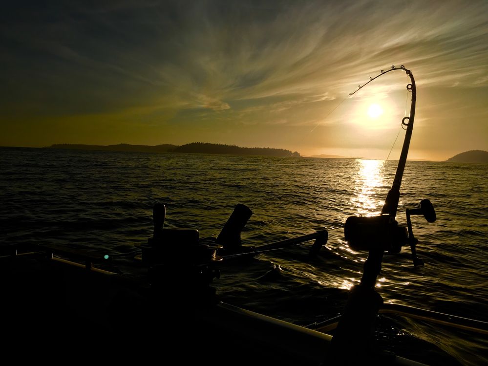 Fishing on the Bamfield "Wall"