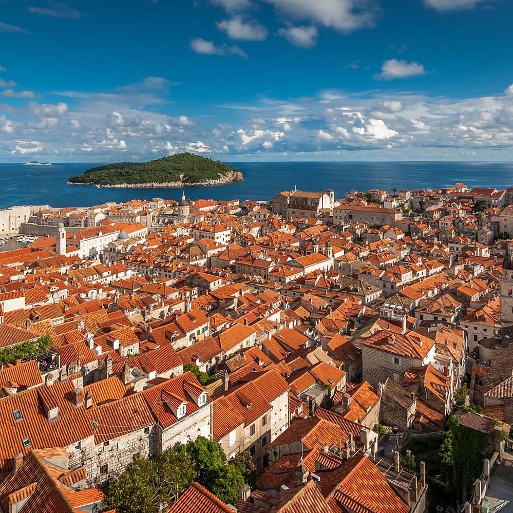 Dubrovnik from Minceta tower