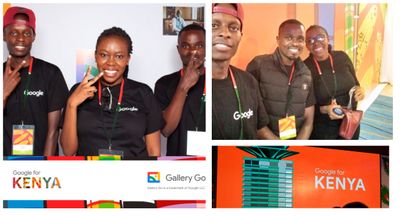 Fellow Local guides at the Google for Kenya in Nairobi 2019