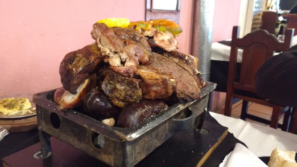 The Ever Famous Argentine Asado, so many meats so little time!