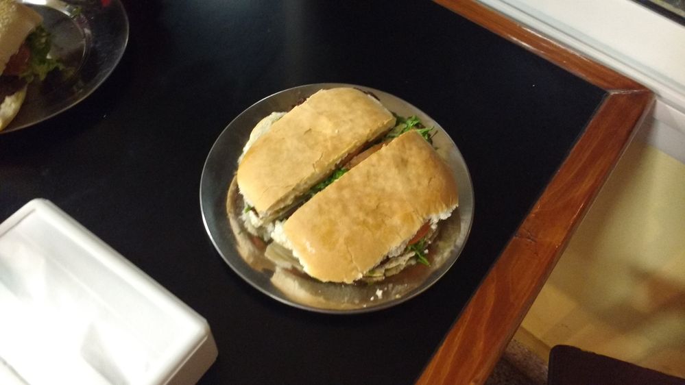 Sandwich de Milenesa.