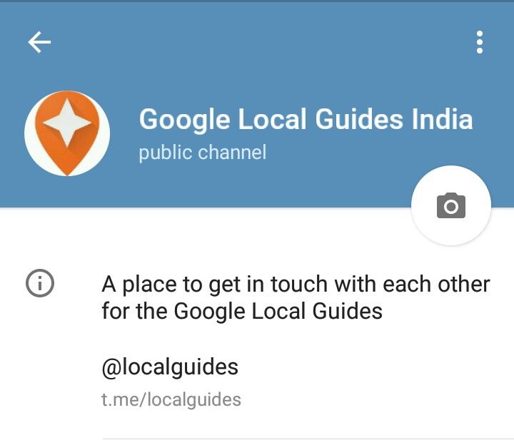 Telegram Channel for Local Guides India