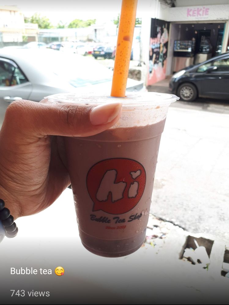 Bubble Tea from Rose Hill shop (Local Guide: Barun Radhay)